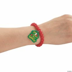 Cheapest ❤️ Dr. Seuss™ The Grinch Beaded Charm Bracelet Craft Kit - Makes 12 ⭐ -Christmas Crafts for Kids shop dr seuss the grinch beaded charm bracelet craft kit makes 1213957346 a02