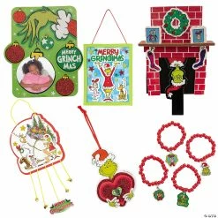 Best Sale ✔️ Dr. Seuss™ The Grinch 🎅 Christmas Craft Kit Assortment - Makes 144 ✨
