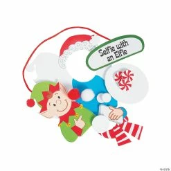 Best reviews of 🌟 Elfie Selfie Picture Frame Ornament Craft Kit - Makes 12 👏
