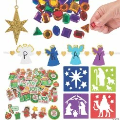 Top 10 👍 Faith 🎅 Christmas Kids’ DIY Craft Supplies Kit for 48 😀