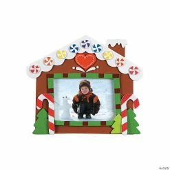 Top 10 ⌛ Gingerbread House Picture Frame Magnet Craft Kit - Makes 12 🔔