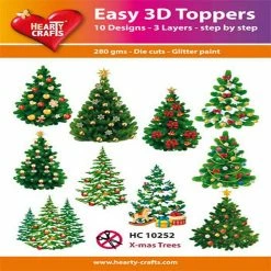 Best reviews of ✔️ Hearty Crafts Easy 3D 🎄 Christmas Trees 😀