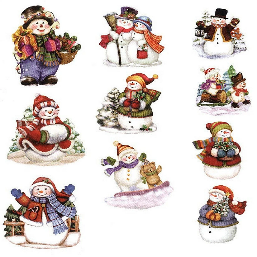 Promo ⭐ Hearty Crafts Easy3D Precut Toppers Snowmen ✨ 1 Promo ⭐ Hearty Crafts Easy3D Precut Toppers Snowmen ✨