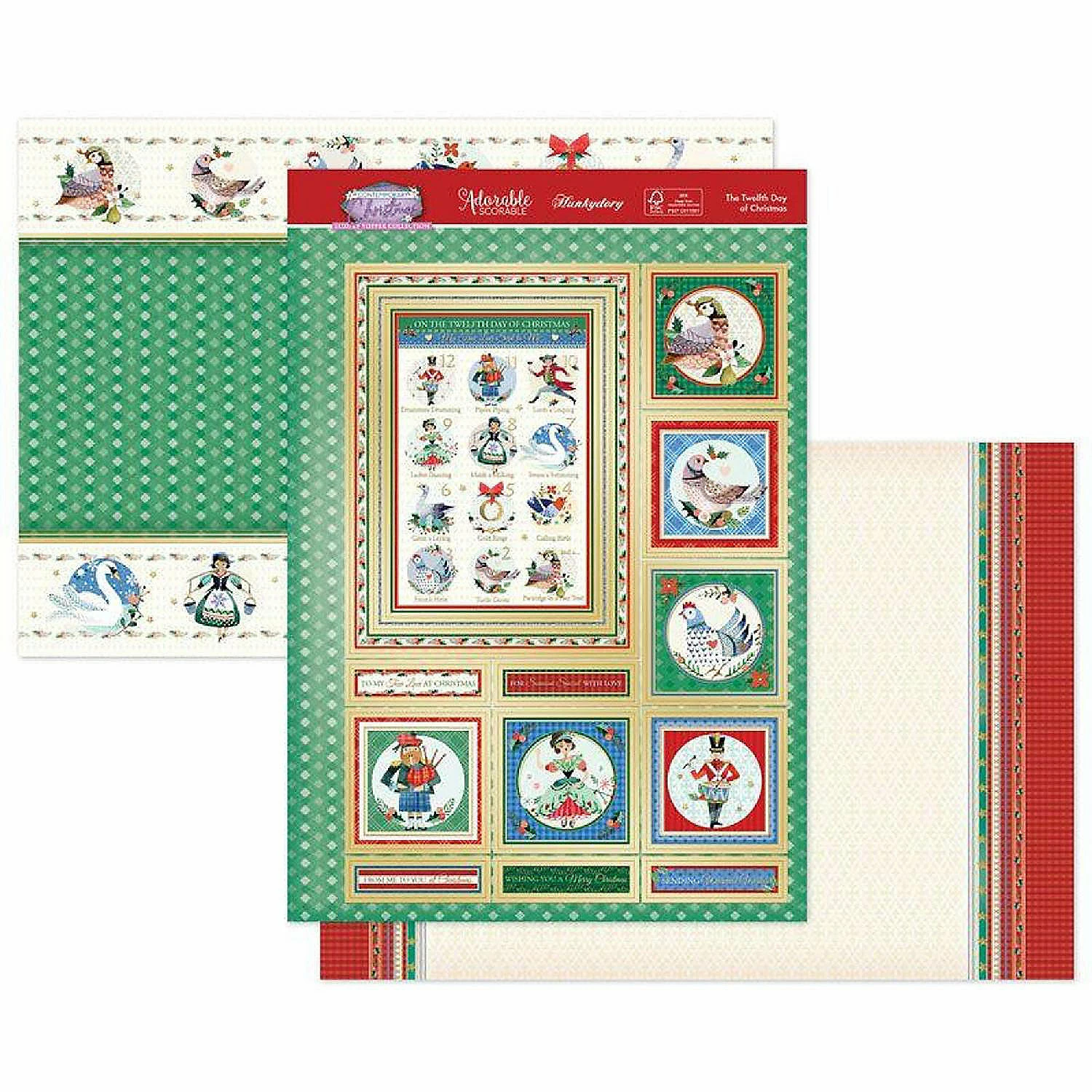 Buy ๐ Hunkydory Crafts The Twelfth Day of ๐
Christmas Luxury Topper Set ๐งจ 1 Buy ๐ Hunkydory Crafts The Twelfth Day of ๐
Christmas Luxury Topper Set ๐งจ