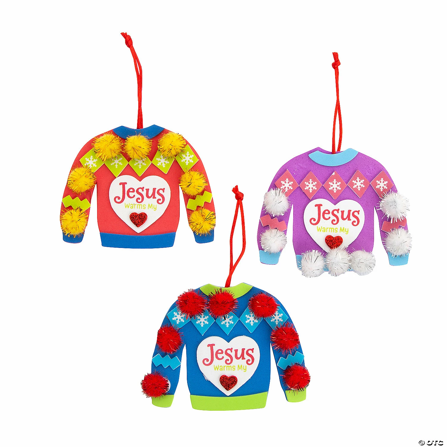 Best reviews of π Jesus Warms My Heart Sweater Ornament Craft Kit - Makes 12 π 1 Best reviews of π Jesus Warms My Heart Sweater Ornament Craft Kit - Makes 12 π
