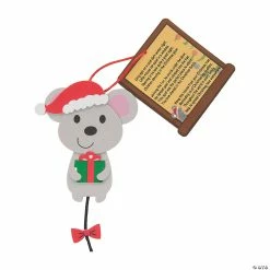 Best Sale 👏 Legend of the 🎁 Christmas Mouse Ornament Craft Kit - Makes 12 🥰