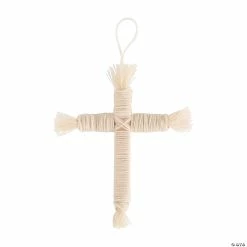 Budget ✔️ Macramé Cross Ornament Craft Kit - Makes 12 🛒