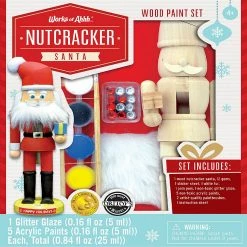Brand new ❤️ MasterPieces Nutcracker Santa wood shape ✨