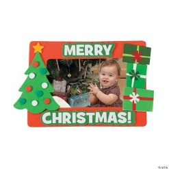 Discount 🧨 Merry 🎄 Christmas Picture Frame Magnet Craft Kit - Makes 50 🔔