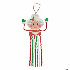Best Sale 😉 Mrs. Claus Hanging Sign Craft Kit - Makes 12 🥰