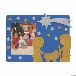 Hot Sale 👍 Nativity Picture Frame Magnet Craft Kit 🛒