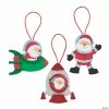 Deals 👏 Outer Space Santa Ornament Craft Kit - Makes 12 🔔