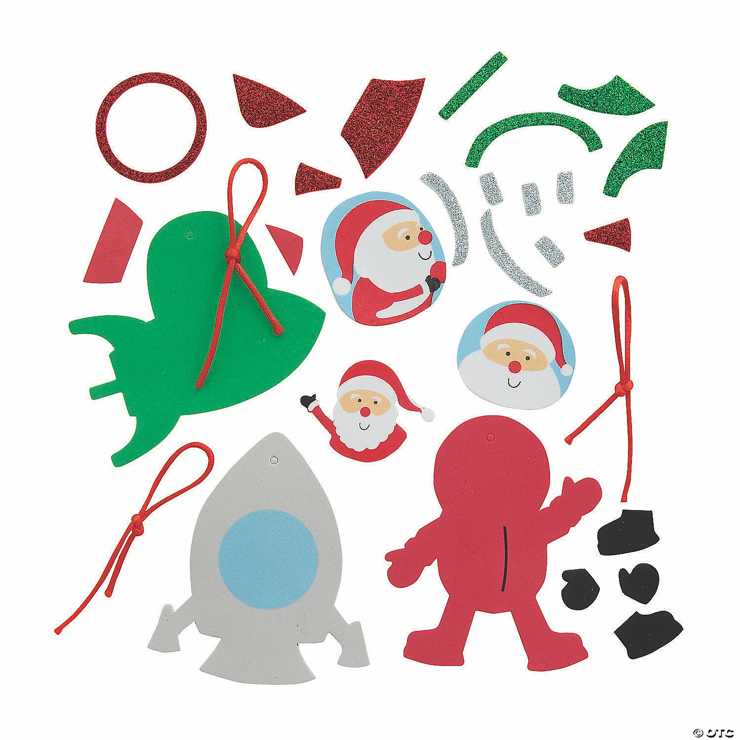 Deals π Outer Space Santa Ornament Craft Kit - Makes 12 π 2 Deals π Outer Space Santa Ornament Craft Kit - Makes 12 π - Image 2