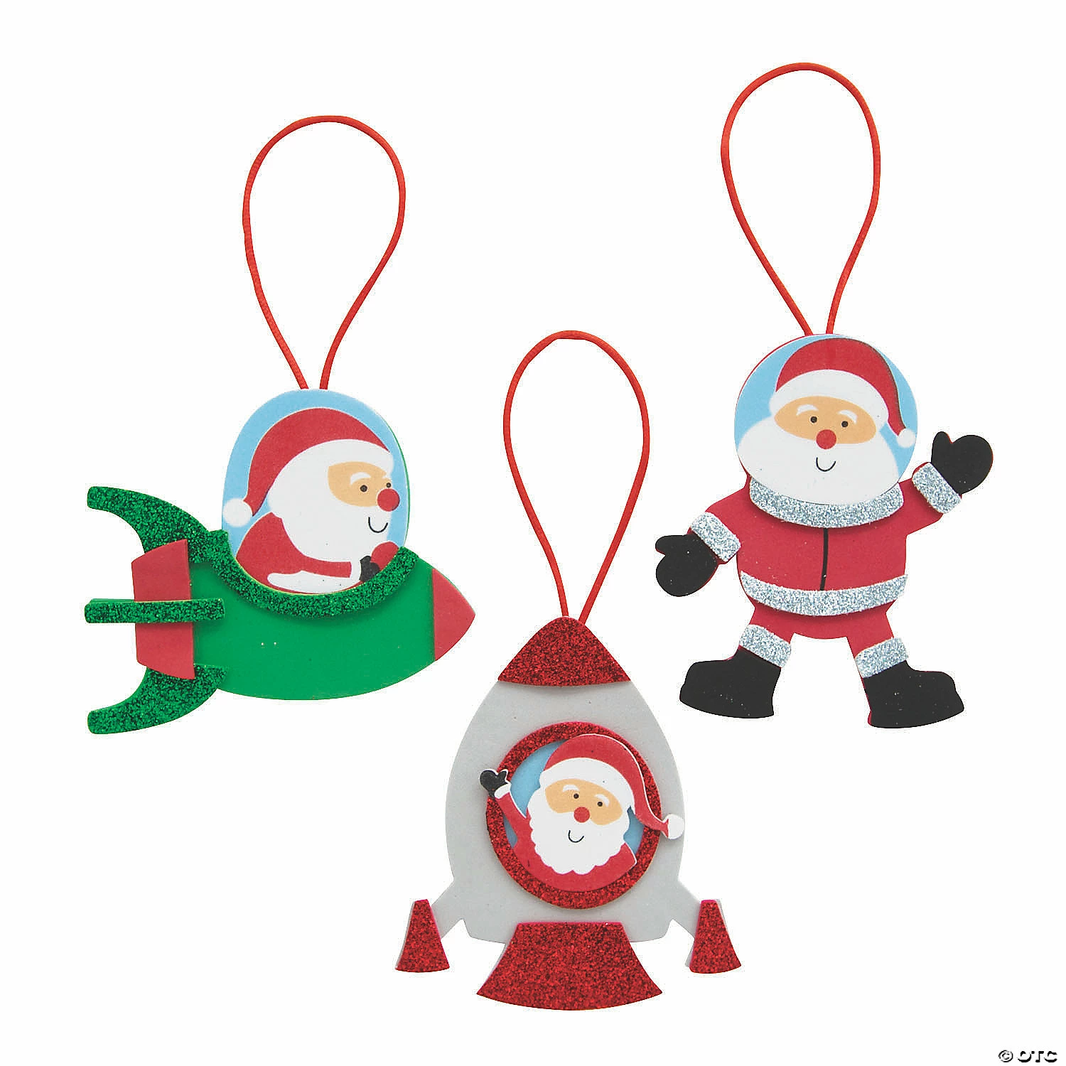 Deals π Outer Space Santa Ornament Craft Kit - Makes 12 π 1 Deals π Outer Space Santa Ornament Craft Kit - Makes 12 π