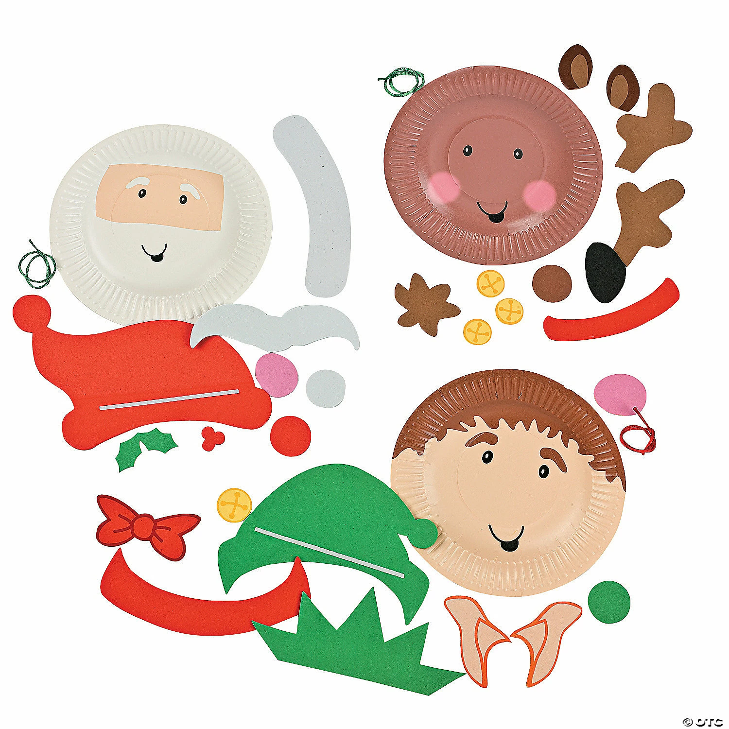 Best Pirce ๐งจ Paper Plate Holiday Characters Craft Kit - Makes 12 ๐ 2 Best Pirce ๐งจ Paper Plate Holiday Characters Craft Kit - Makes 12 ๐ - Image 2