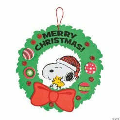 Outlet 🥰 Peanuts® 🎄 Christmas Wreath Craft Kit- Makes 12 ✨