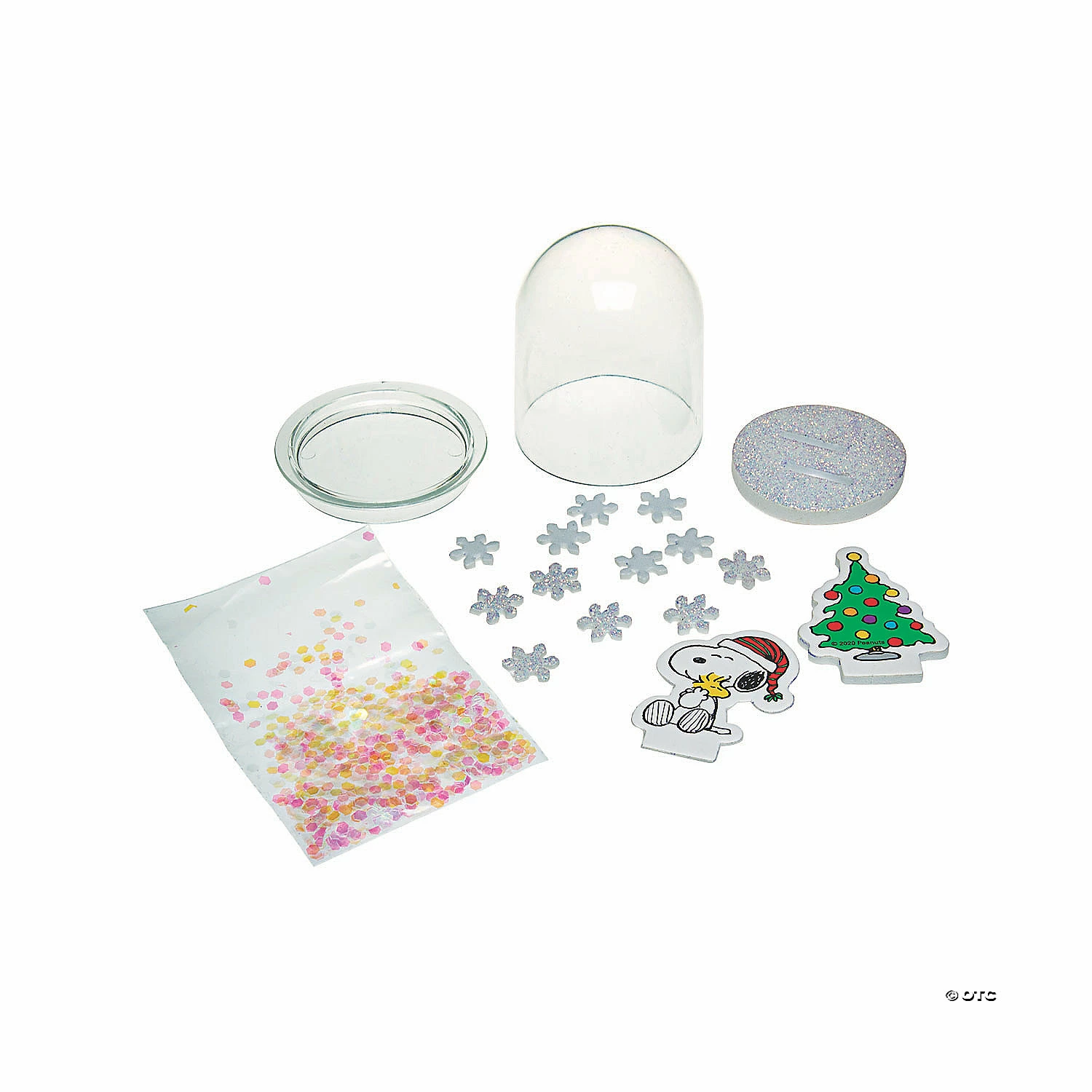Promo ✔️ Peanuts® Glitter Snow Globe Craft Kit - Makes 12 😉 2 Promo ✔️ Peanuts® Glitter Snow Globe Craft Kit - Makes 12 😉 - Image 2