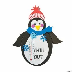 New 🤩 Penguin Thermometer Magnet Craft Kit - Makes 12 🧨
