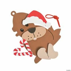 Flash Sale 🎉 Peppermint Walrus Ornament Craft Kit - Makes 12 🥰