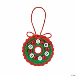 Hot Sale ๐ Red & White Button Wreath ๐
Christmas Ornament Craft Kit - Makes 12 ๐