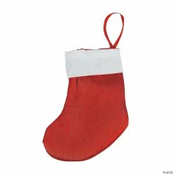 Outlet ๐ Red Small ๐ Christmas Stockings - 12 Pc. ๐