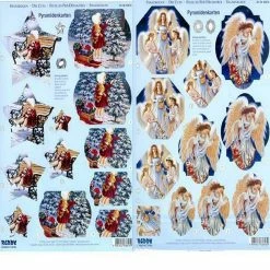 Best reviews of ✔️ Reddy Creative Cards 3D Precut Angels with Instruments and Winter Wonderland 🛒