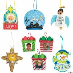 Brand new ✔️ Religious ❄ Christmas Ornament Craft Kit Assortment - Makes 108 🧨