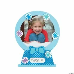 Discount 🛒 Snow Globe Picture Frame Magnet 🎄 Christmas Craft Kit - Makes 12 ❤️