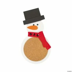 Top 10 👍 Snowman Coaster Craft Kit - Makes 12 😀