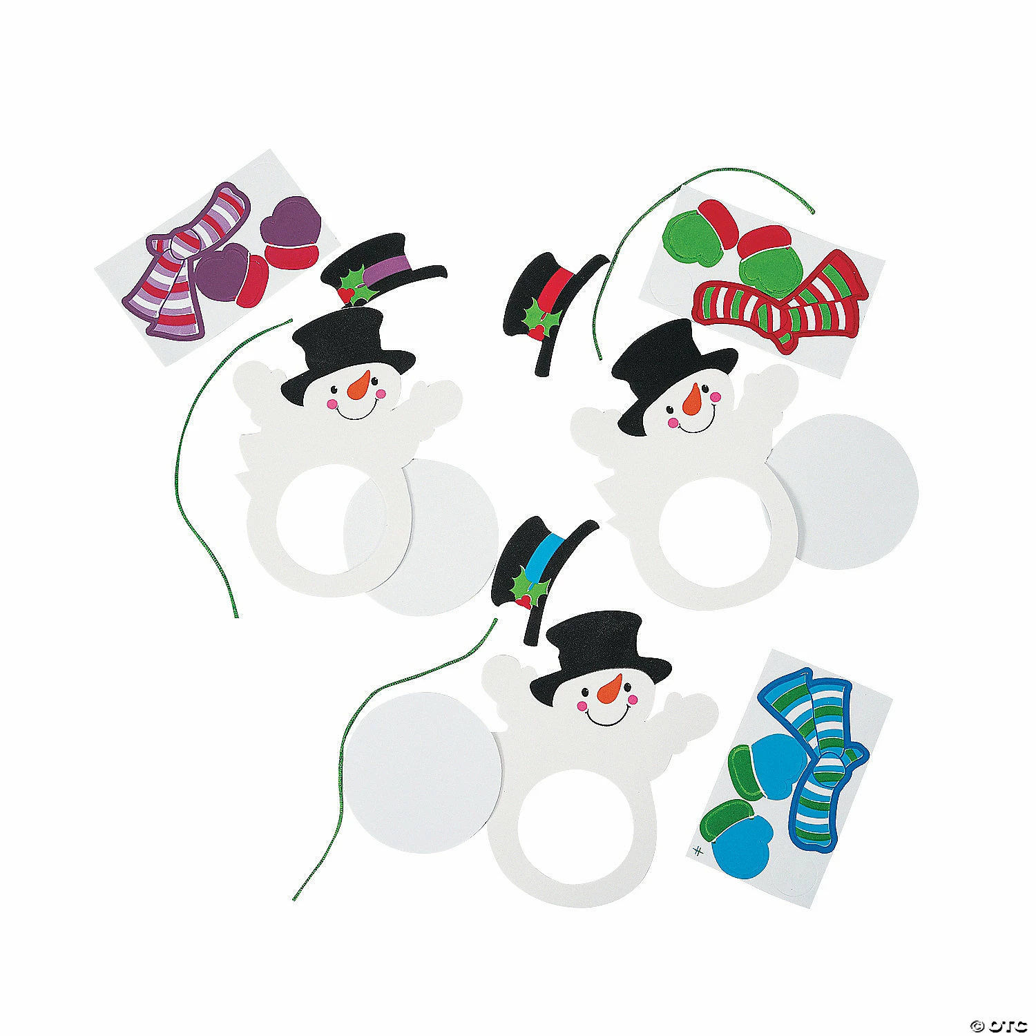 Best Sale ✔️ Snowman Picture Frame Ornament Craft Kit - Makes 12 🛒 2 Best Sale ✔️ Snowman Picture Frame Ornament Craft Kit - Makes 12 🛒 - Image 2