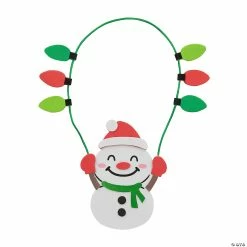 Best Pirce โ๏ธ Snowman with Lights ๐ Christmas Ornament Craft Kit - Makes 12 โ