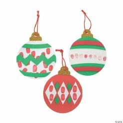 Best deal 😉 Thumbprint ❄ Christmas Ornament Craft Kit - Makes 12 ✨