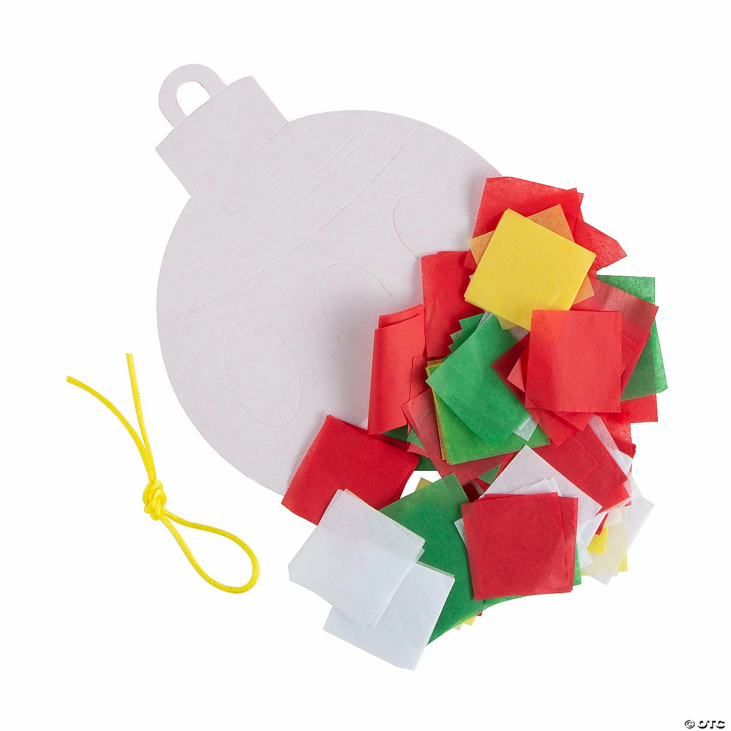 Promo ๐ Tissue Paper โ Christmas Ornament Craft Kit- Makes 12 โญ 2 Promo ๐ Tissue Paper โ Christmas Ornament Craft Kit- Makes 12 โญ - Image 2