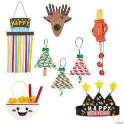 Outlet 😉 Winter Holiday Craft Kit Assortment – Makes 72 ⌛